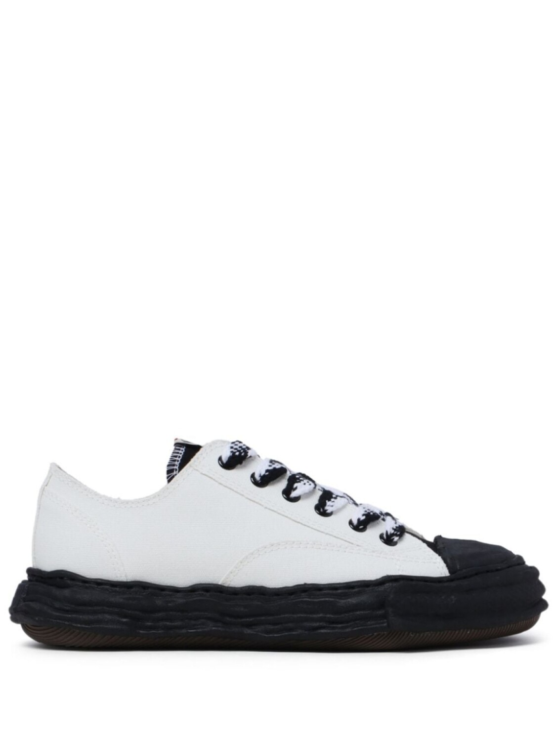 Кеды Peterson23 из канваса Maison Mihara Yasuhiro, белый