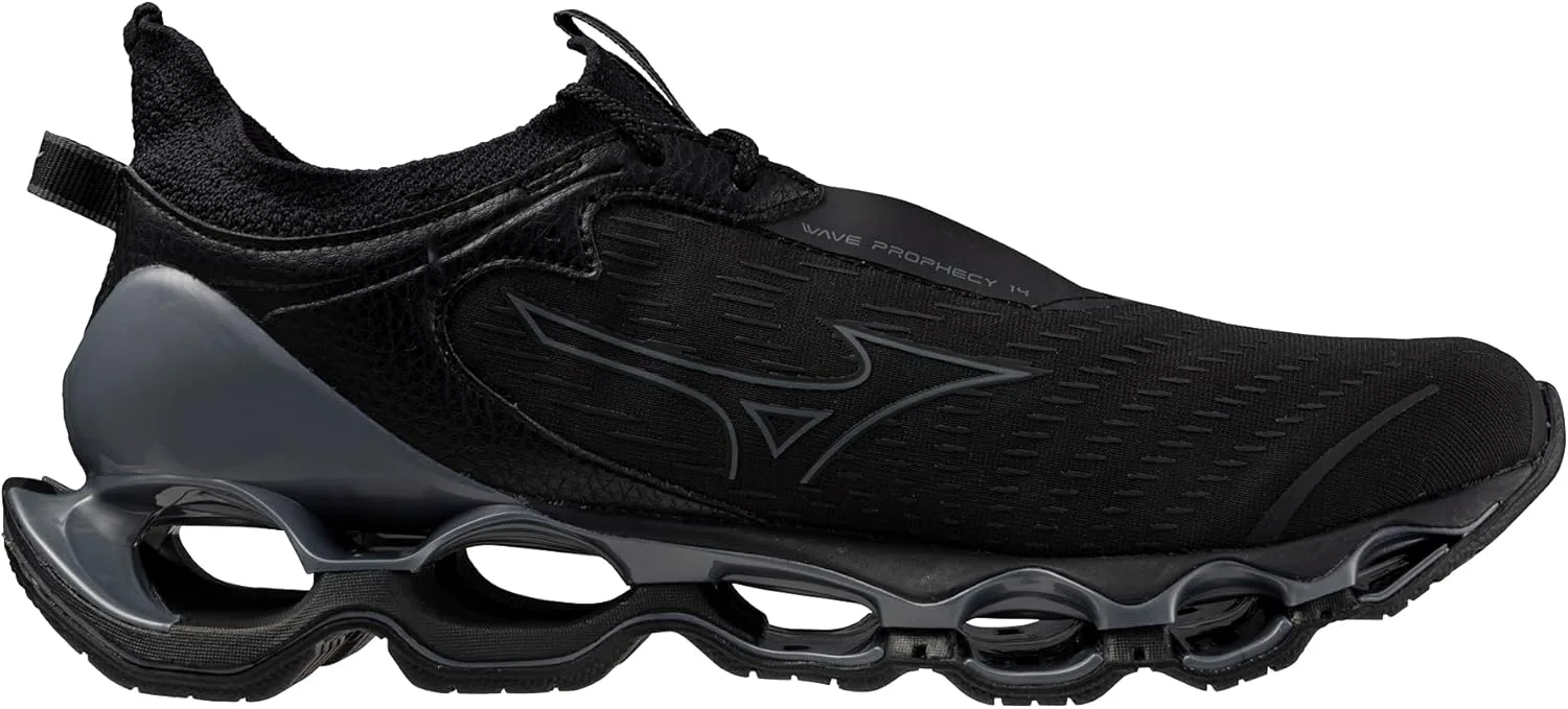 Мужские кроссовки для бега Mizuno Wave Prophecy 14, черный — фото 3