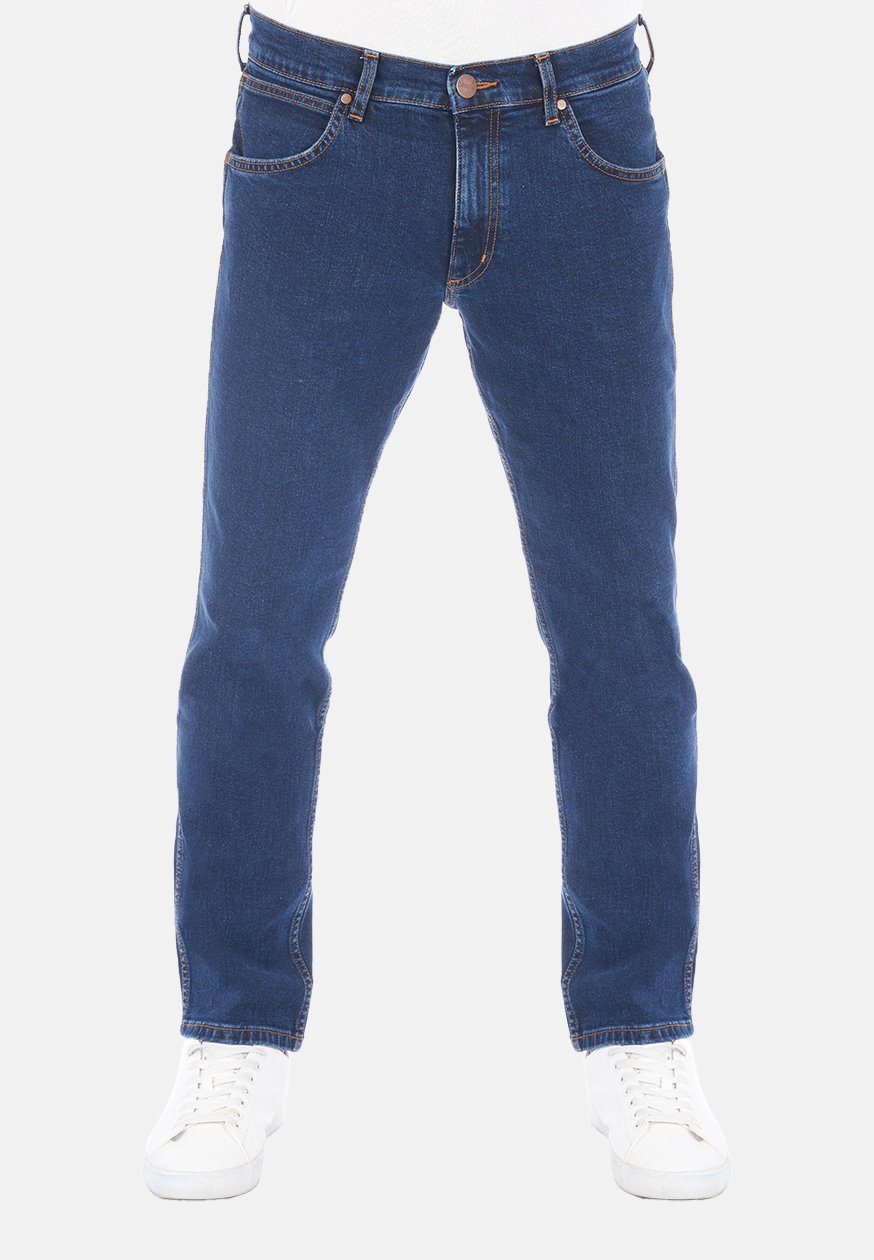 

Зауженные джинсы GREENSBORO Wrangler, цвет Blue Chip