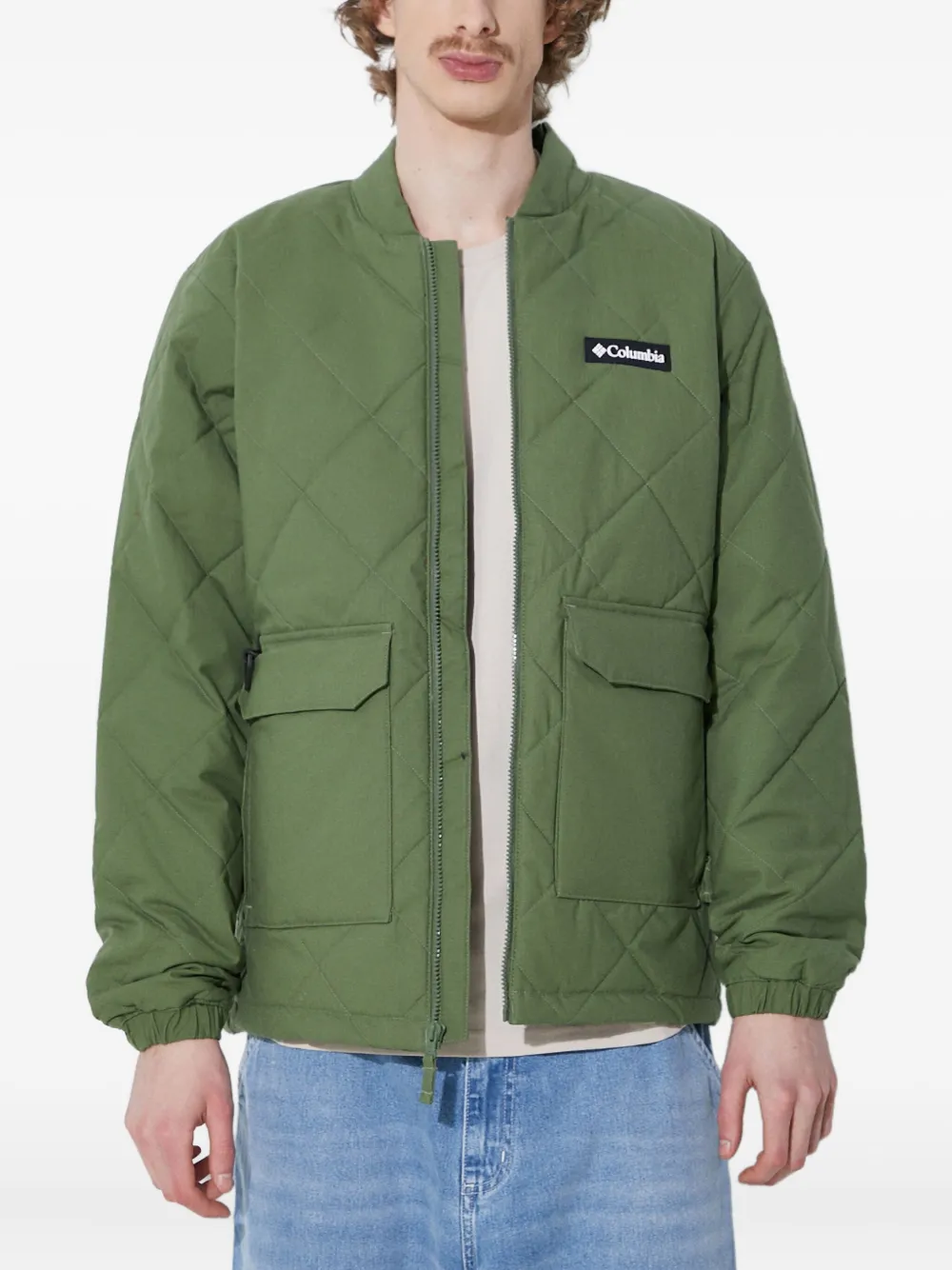 

Стеганый пуховик Rad Columbia, зеленый