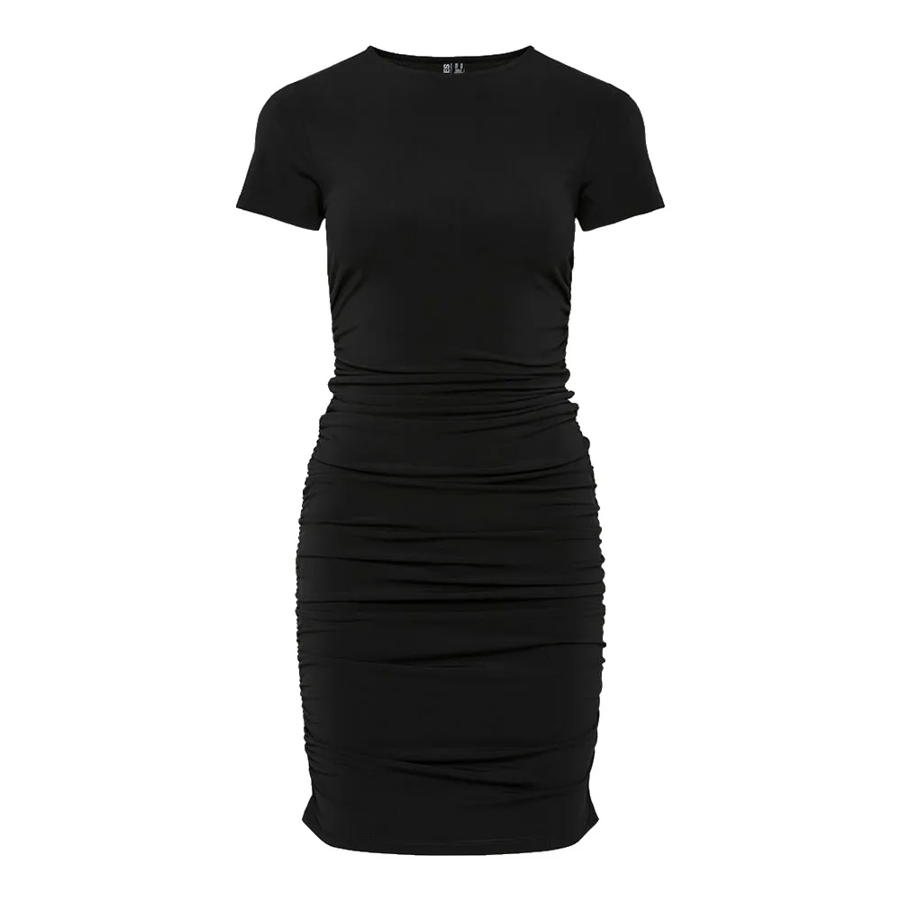

Платье Pieces Madison short sleeve short, черный