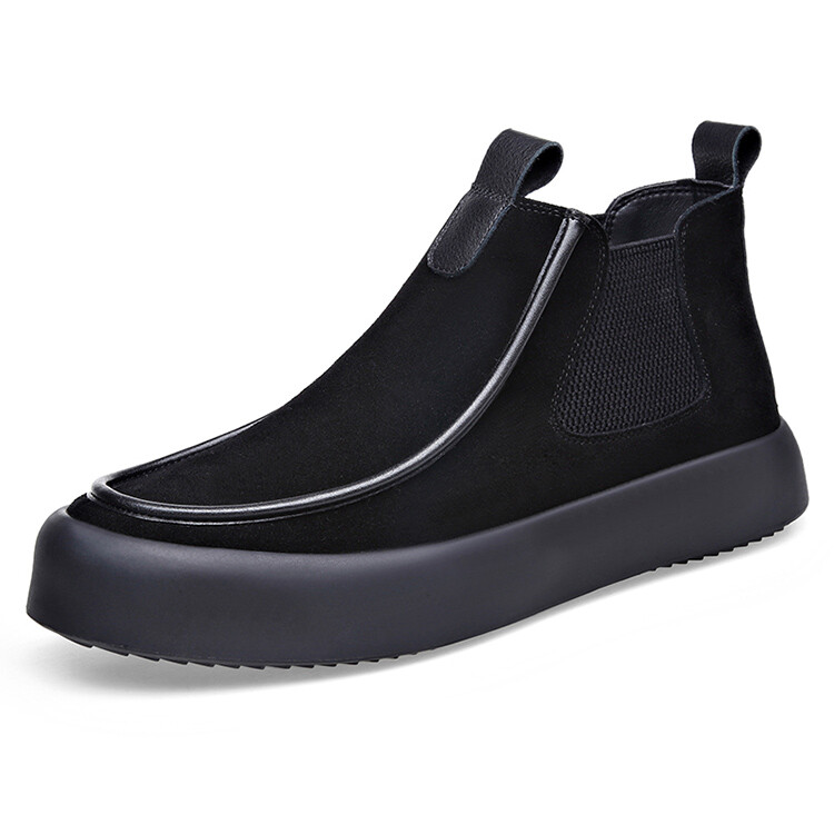 

Челси Ботинки Мужские Yedani, цвет Black cotton shoes