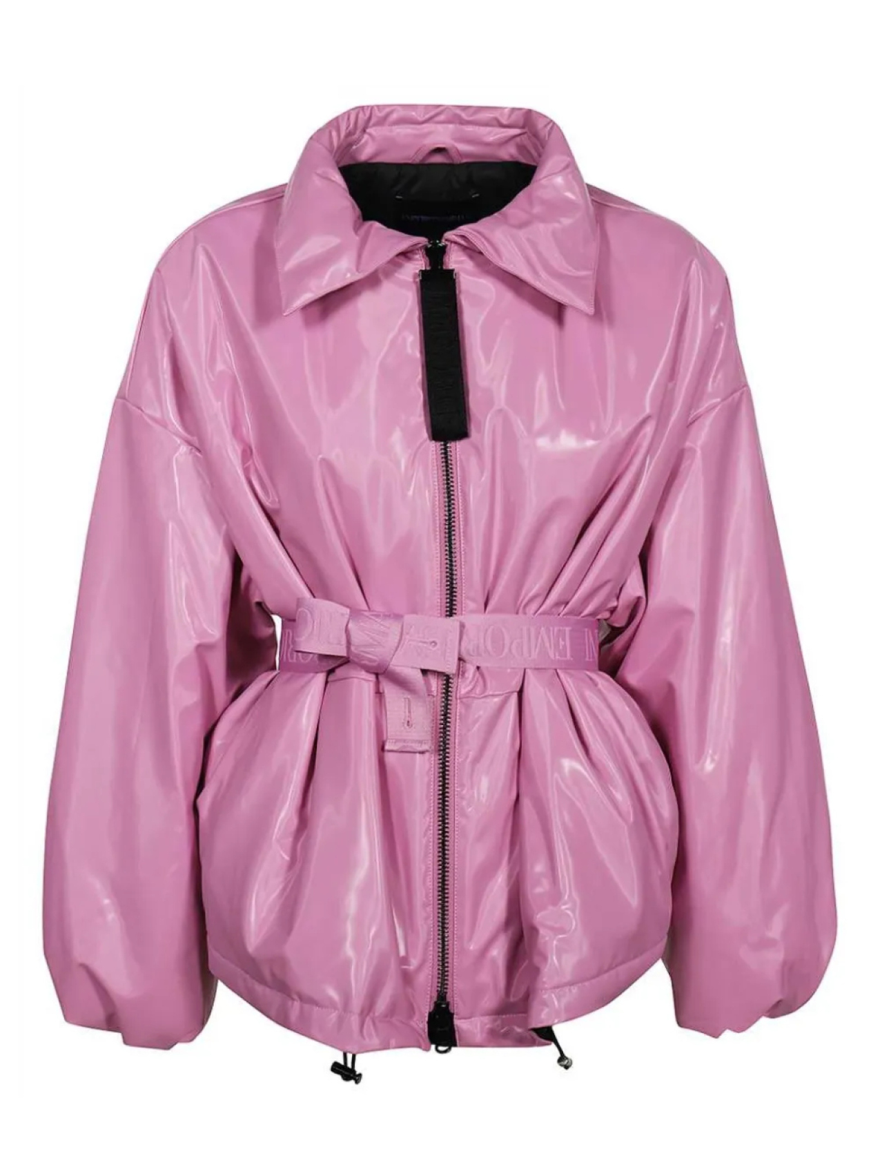 

Куртка с поясом Emporio Armani, розовый