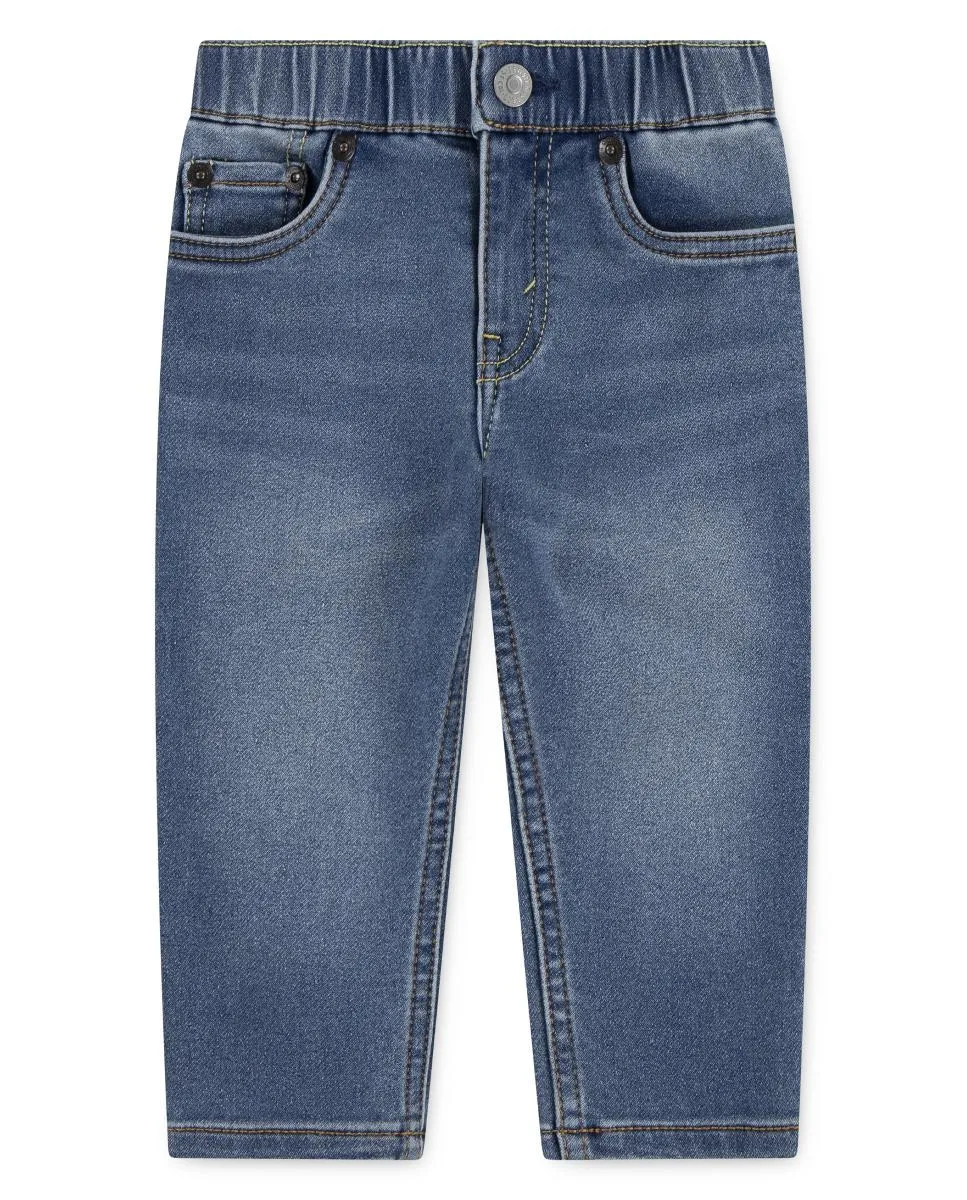 

Брюки с узором добби прямого кроя slim, легкие для надевания, для мальчика Levi's, синий