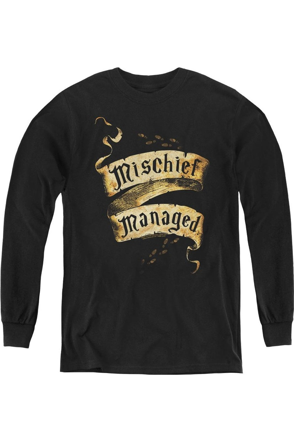 

Футболка с длинным рукавом "Миссия выполнена" Harry Potter Gildan, черный