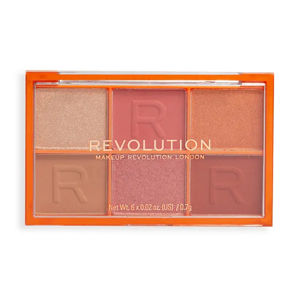 

Палитра теней Mini Reloaded Revolution, цвет see you orange