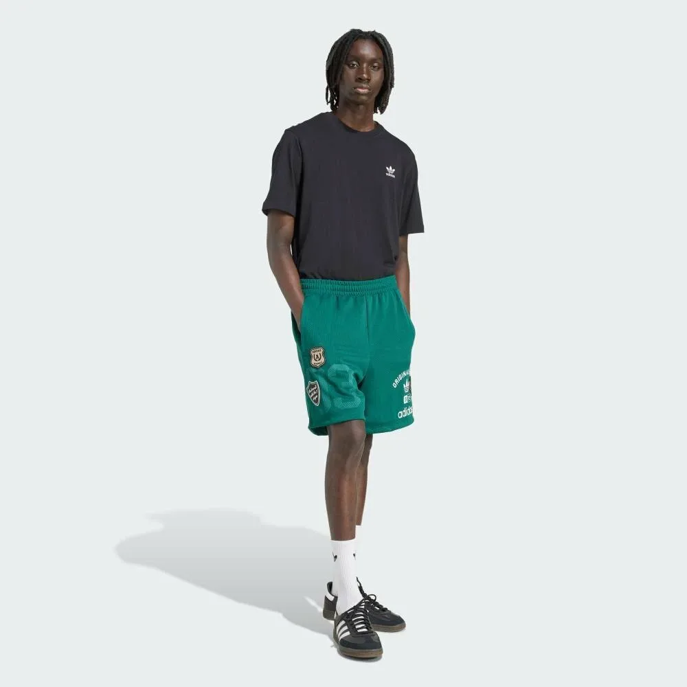 Шорты Originals Dept. Graphic Mesh Shorts Adidas, green — фото 3