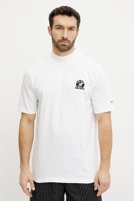 

Хлопковая футболка GRFX TEE Adidas Originals, белый