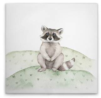 

Картина на холсте A.S. Création Forest Friends 3 цвет graugrünweiß