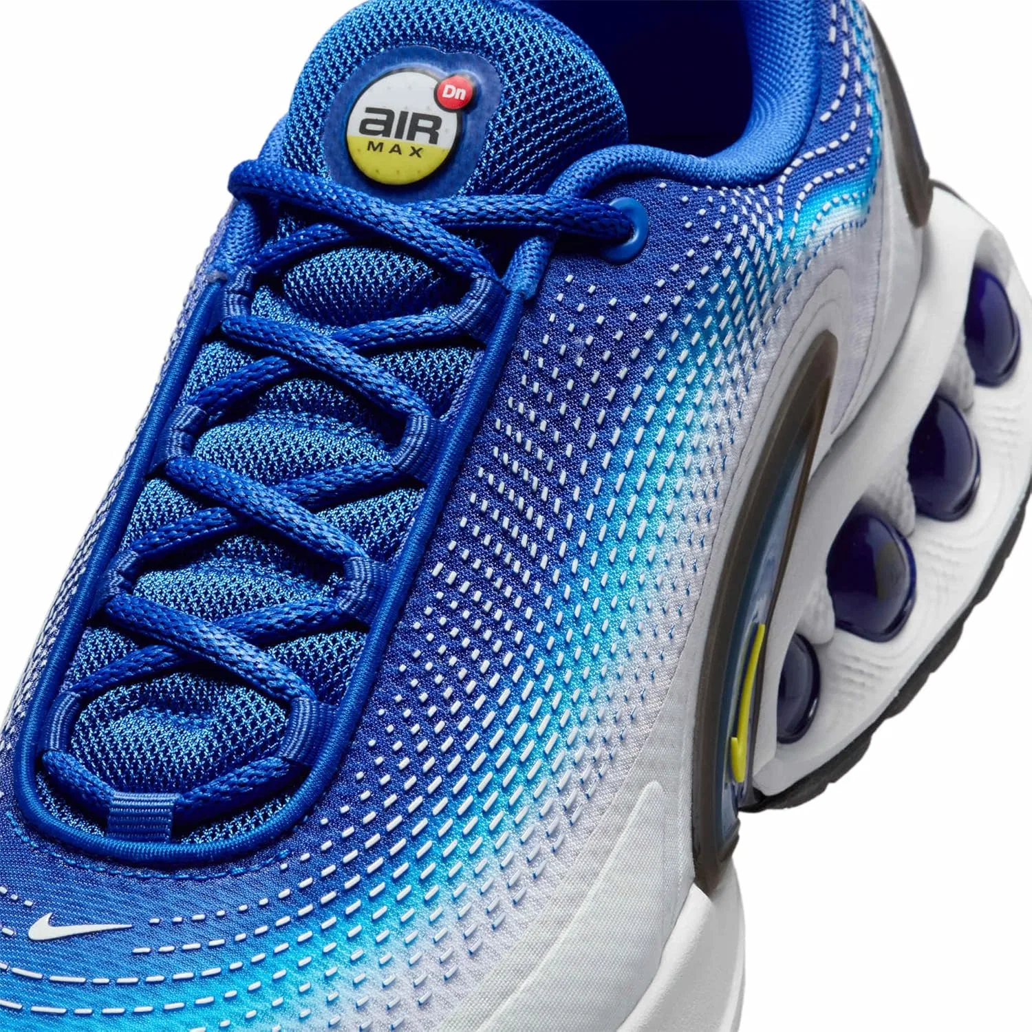 Мужские кроссовки NIKE Air Max DN SE, Racer Blue Vibrant Yellow — фото 2