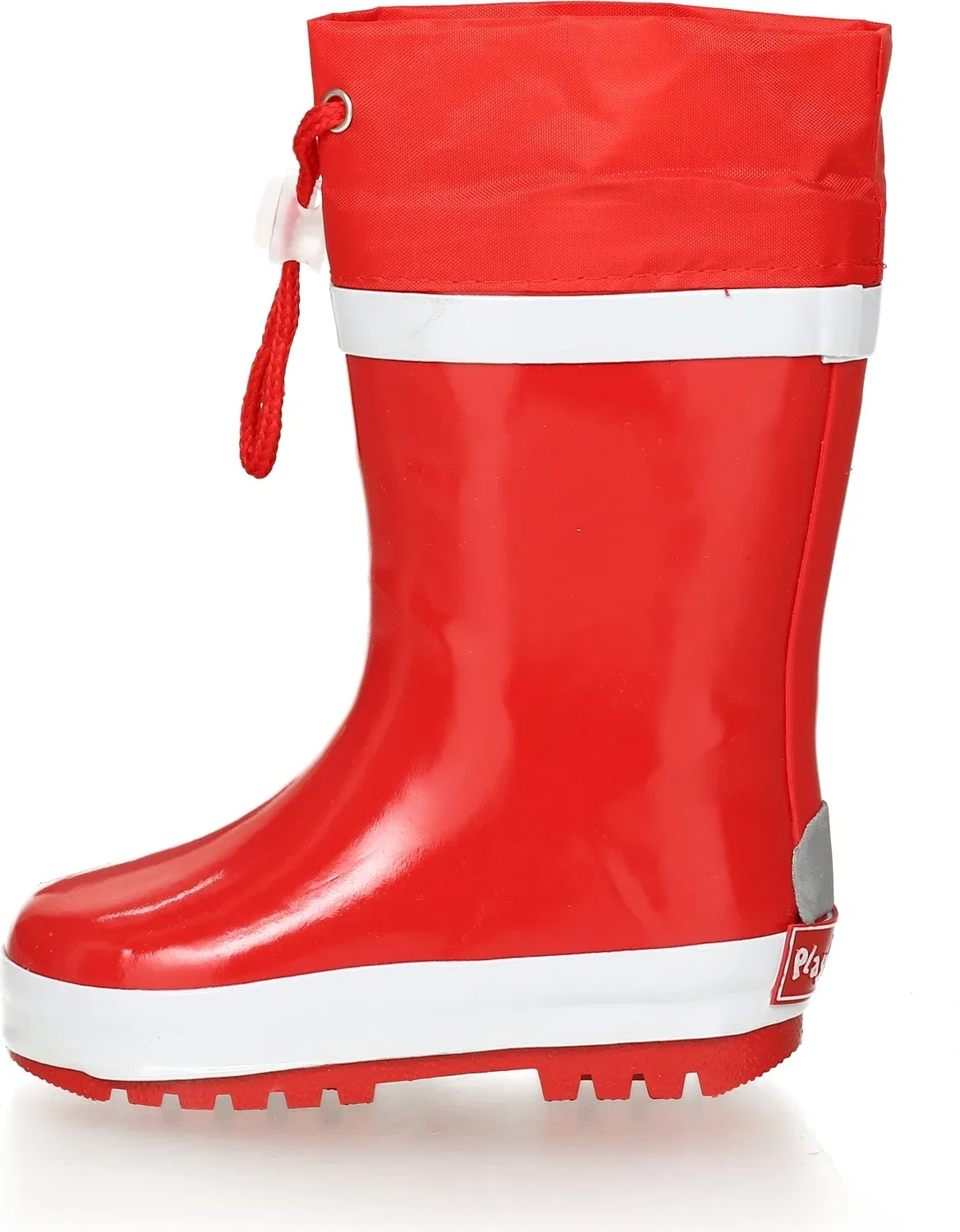 Резиновые сапоги детские утепленные Playshoes, красный