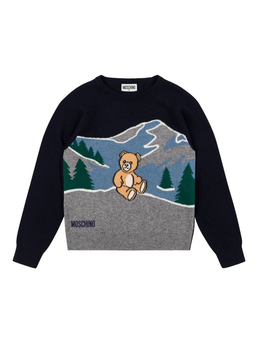 

Джемпер с принтом Moschino Kids