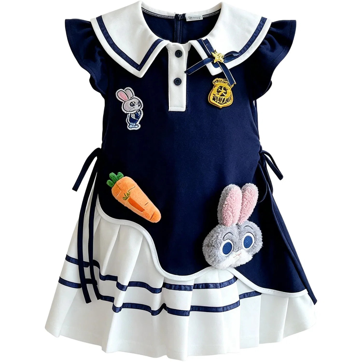Платье детское с принтом Disney Navy Blue