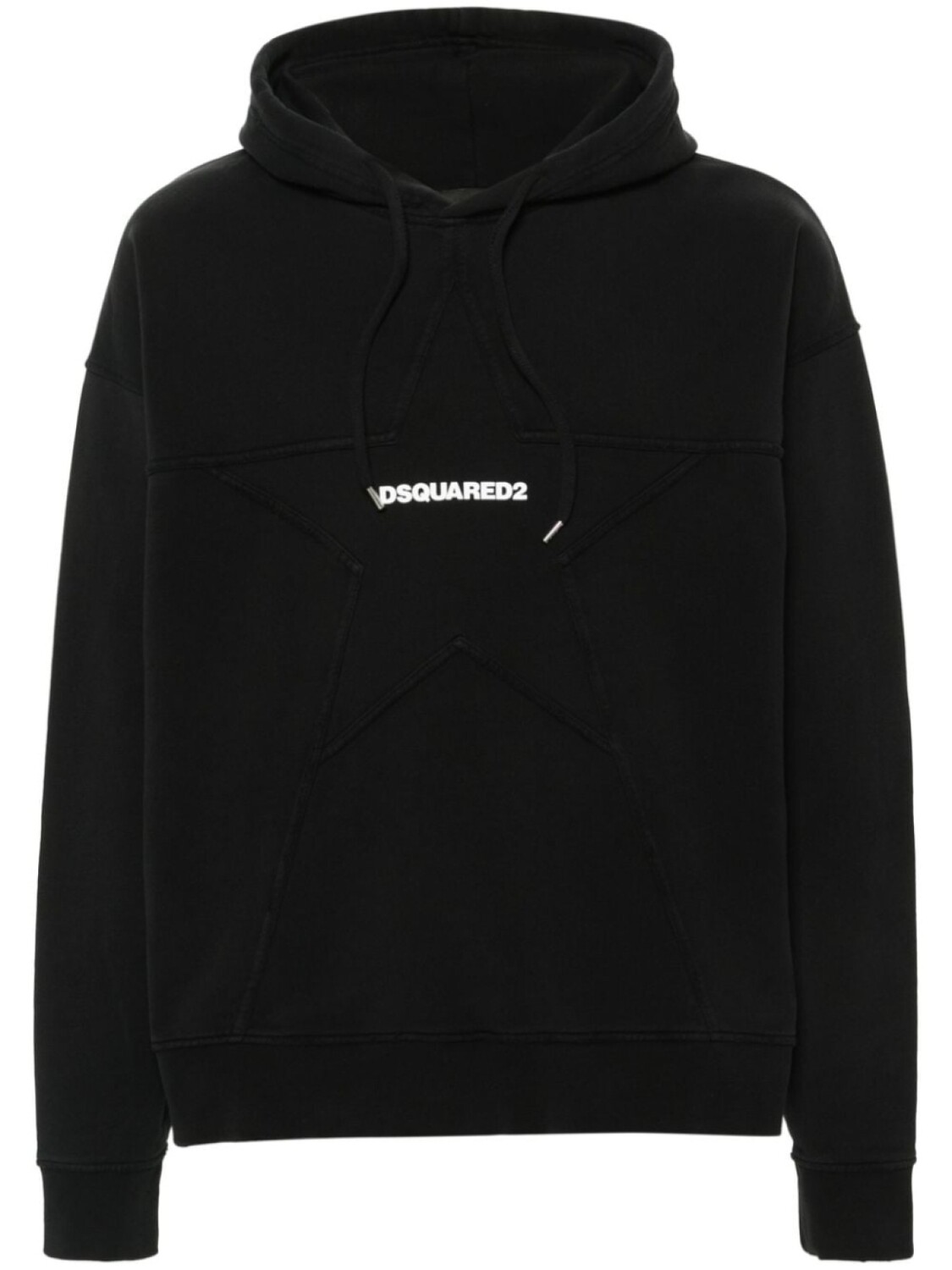 

Dsquared2 декорированное худи, черный