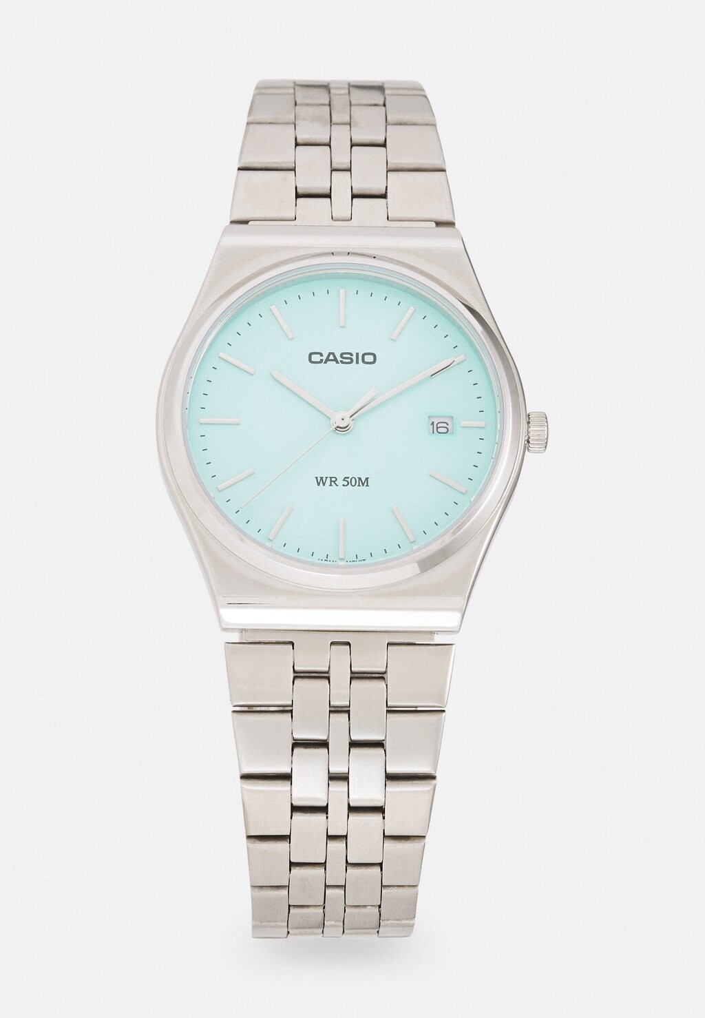 

Часы Watch Unisex Casio, цвет silver-coloured/aqua blue