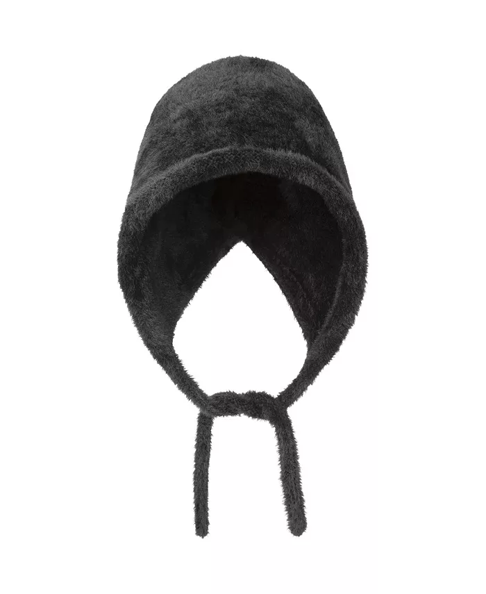 

Вязаная шапка из искусственного меха Kangol, черный
