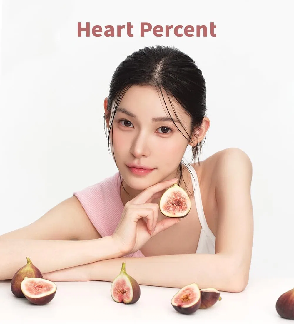 Тинт для губ Heart Percent Dot On Mood Fast Tint, 0.12 oz, №02 Plain Peach — фото 2
