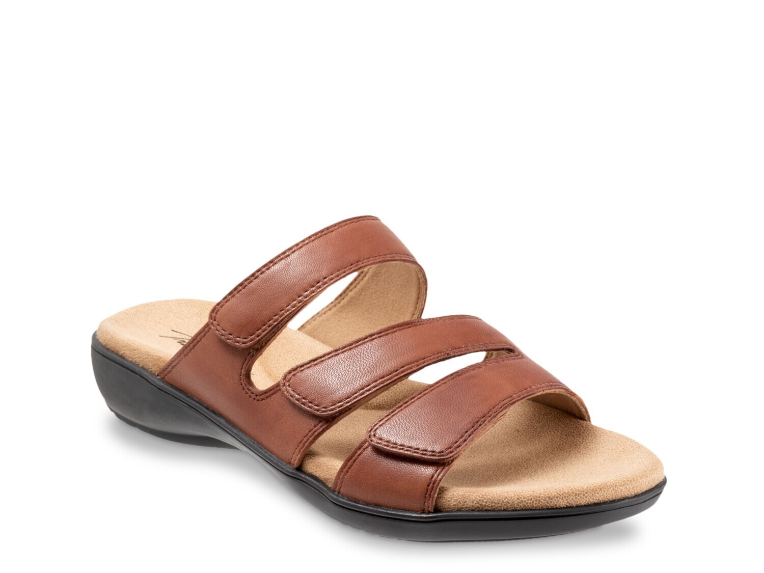 

Сандалии кожаные Rose Trotters, коричневый