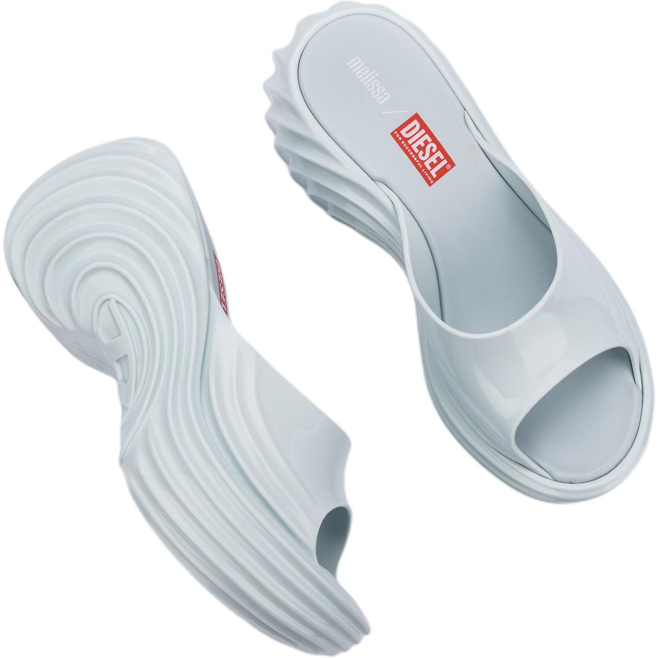 DIESEL x MELISSA устойчивые к истиранию слайдеры женские светло-голубые, цвет Light Blue — фото 3