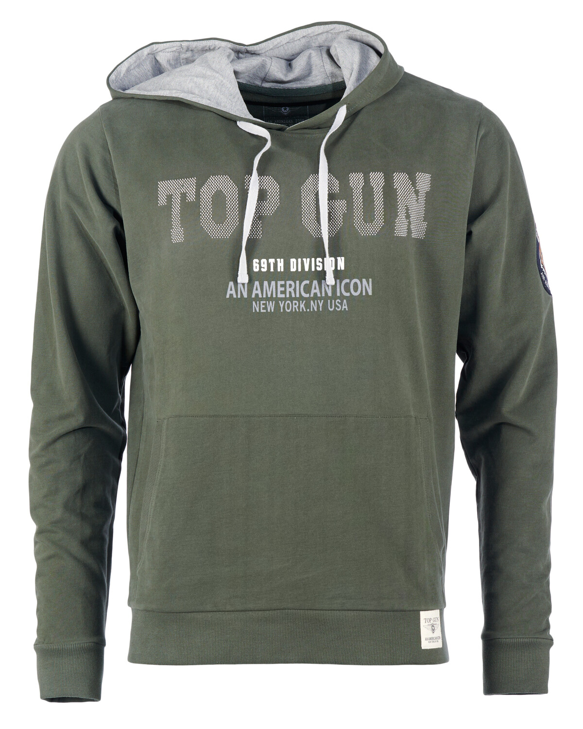 

Толстовка TOP GUN Hoodie TG20213008, оливковый