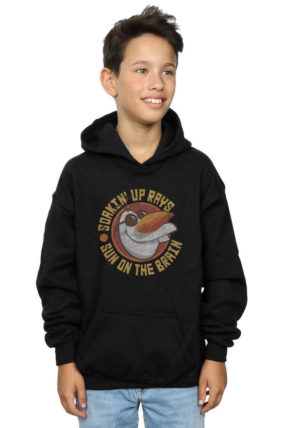 

Толстовка Frozen Olaf Sun On The Brain Disney, черный