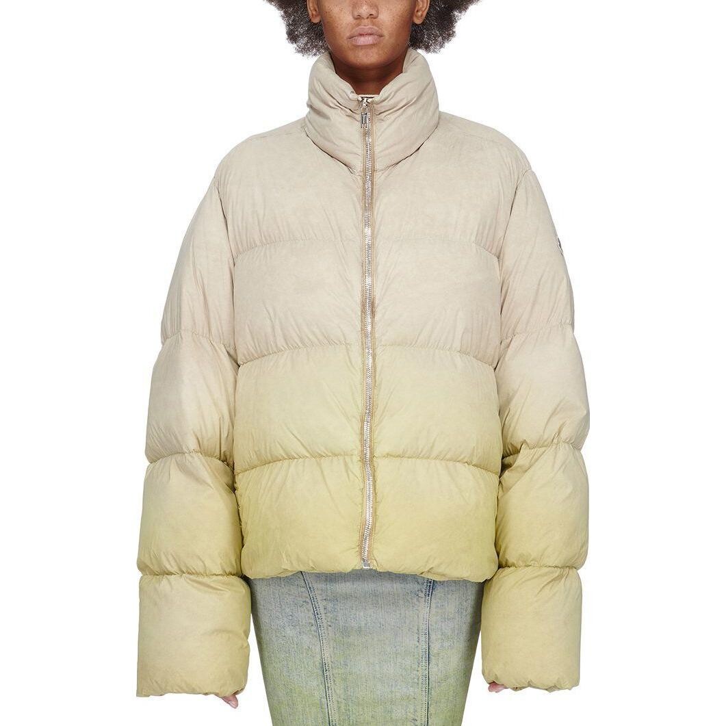 Куртка Moncler X Down унисекс кислоторазлагаемая цветная Rick Owens, цвет Acidic degradable color — фото 3
