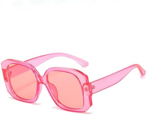 

Большие квадратные солнцезащитные очки в винтажном классическом стиле для женщин, большие очки для вождения на открытом воздухе, модные мужские очки De Sol Hombre UV400 MTZJH, Pink