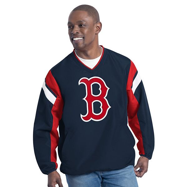 

Мужской свитер V-образного выреза navy boston red sox double coverage G-Iii Sports By Carl Banks