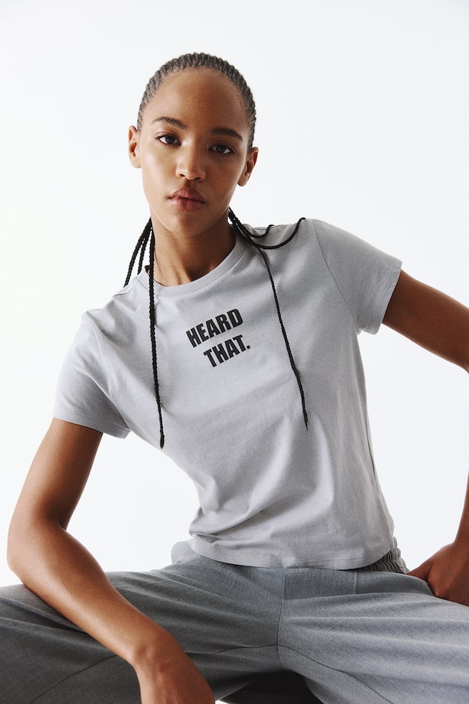 

Футболка с принтом H&M, мультиколор