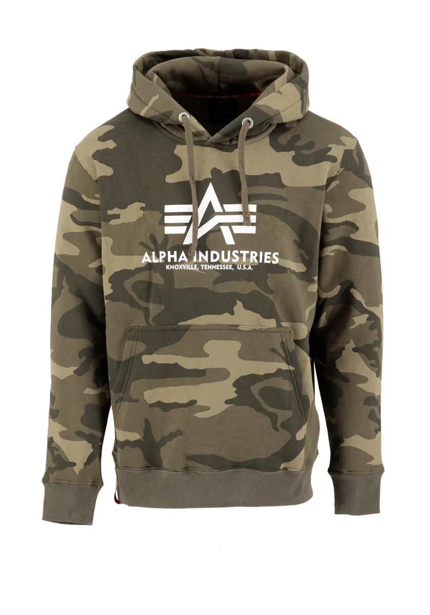 

Толстовка Alpha Industries " Alpha Industries Мужчины - Толстовки Basic Hoody Camo", оливковый