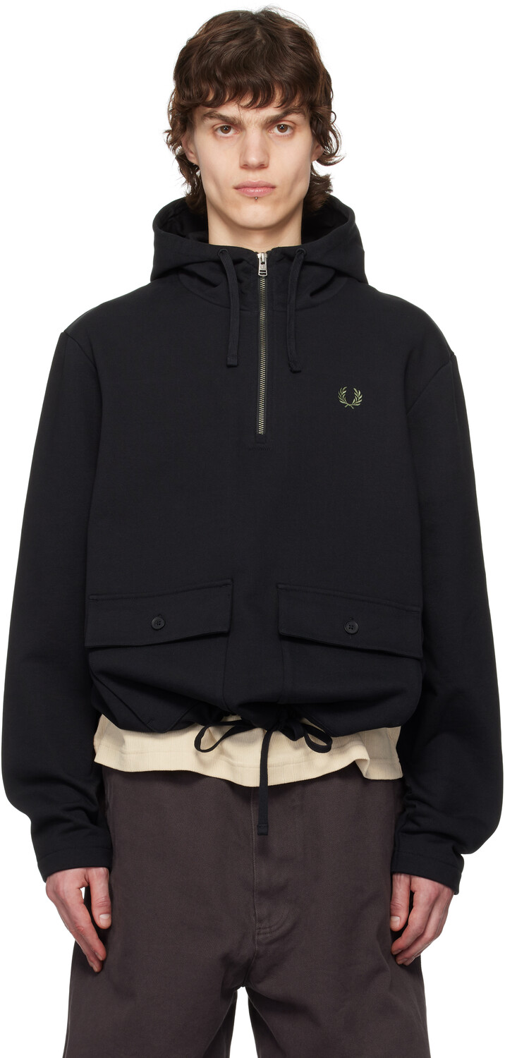 

Толстовка с капюшоном из тяжелого материала Fred Perry