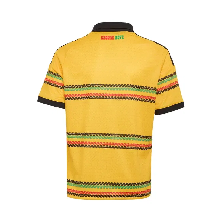 Футболка Adidas Jamaica 26 x Bob Marley, желтый — фото 2