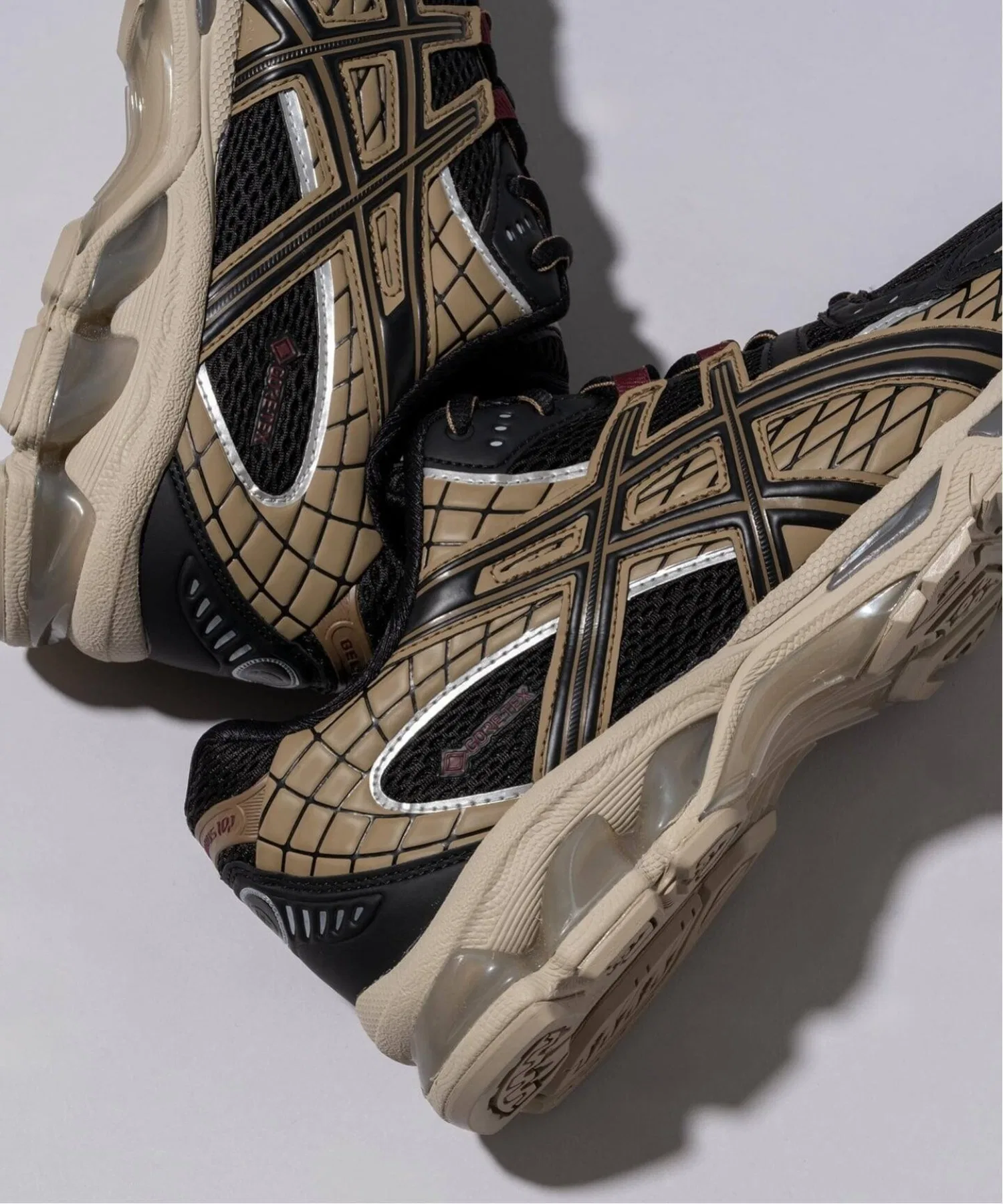 Мужские кроссовки ASICS GEL-NIMBUS 10.1 GTX серые — фото 2