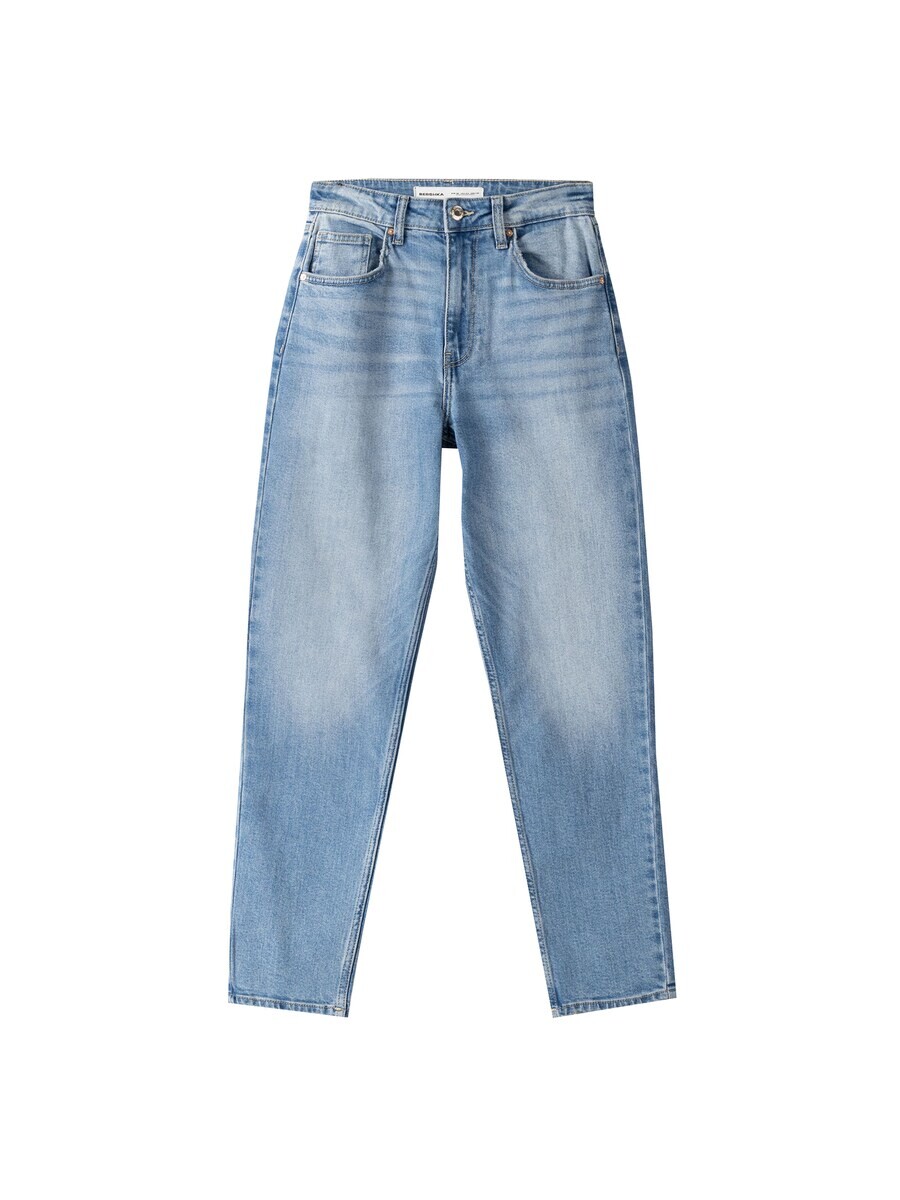 

Джинсы Bershka Tapered Jeans, синий