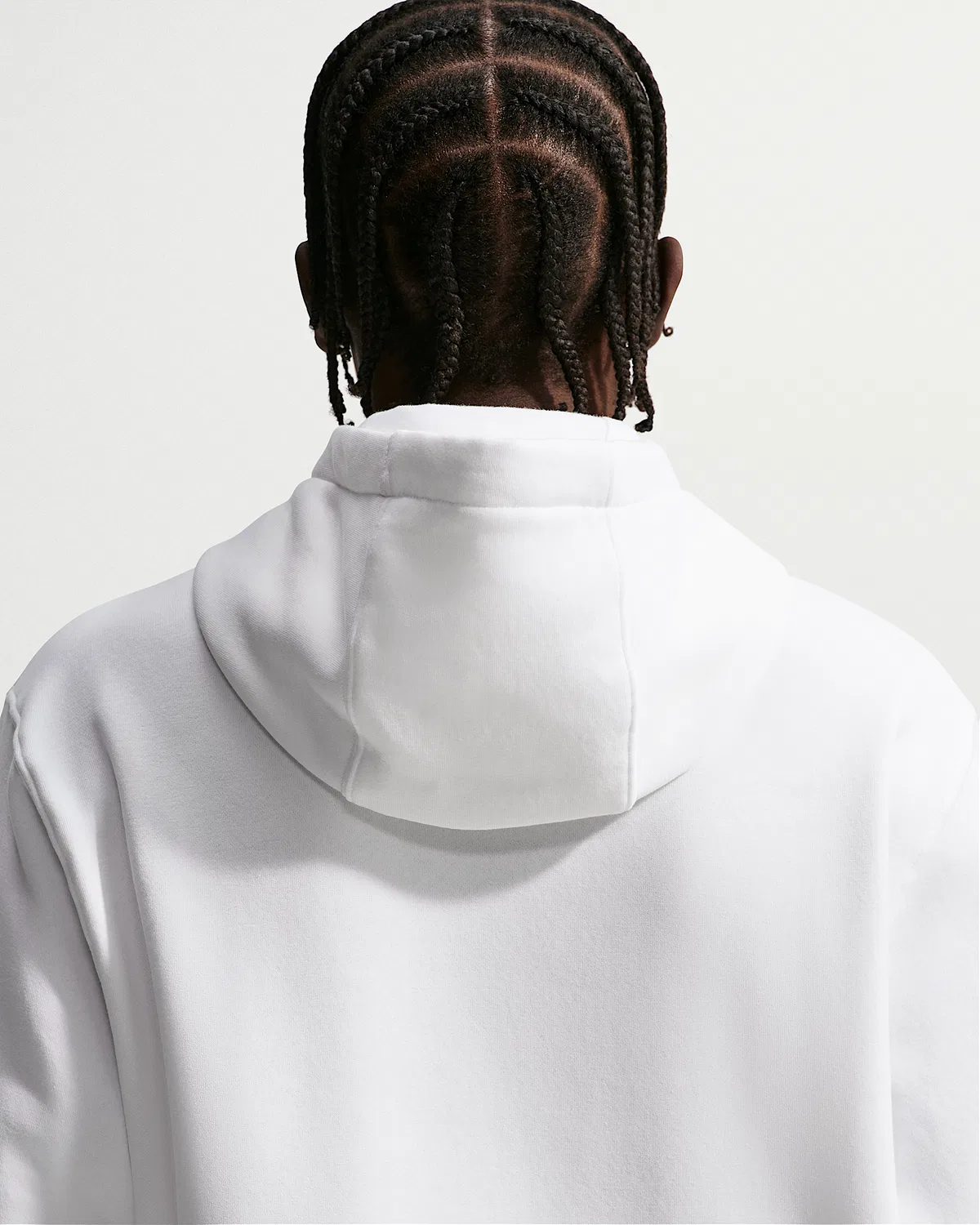 Мужская толстовка с капюшоном Nike для борьбы, White — фото 2