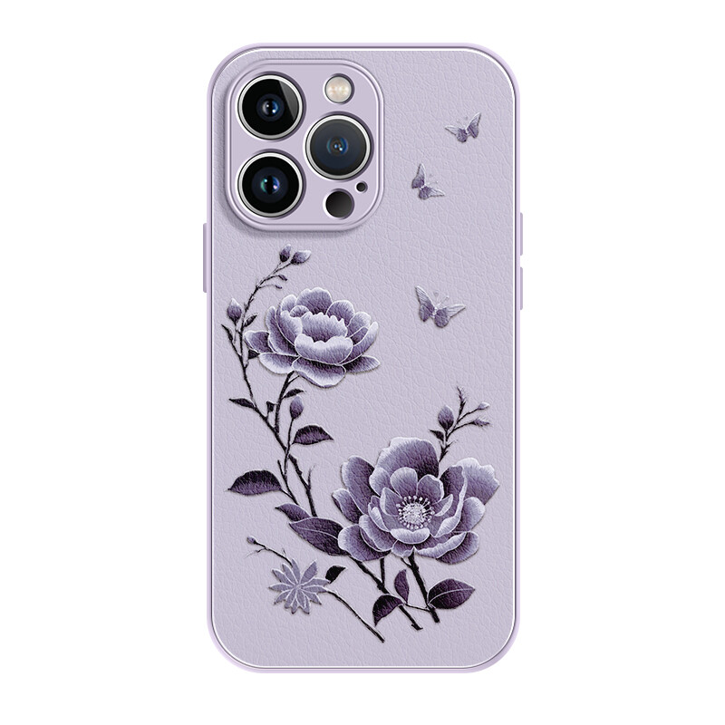 

Чехол для телефона Lingtao Leading Taobao, FZ0008 embroidery flower Roland purple