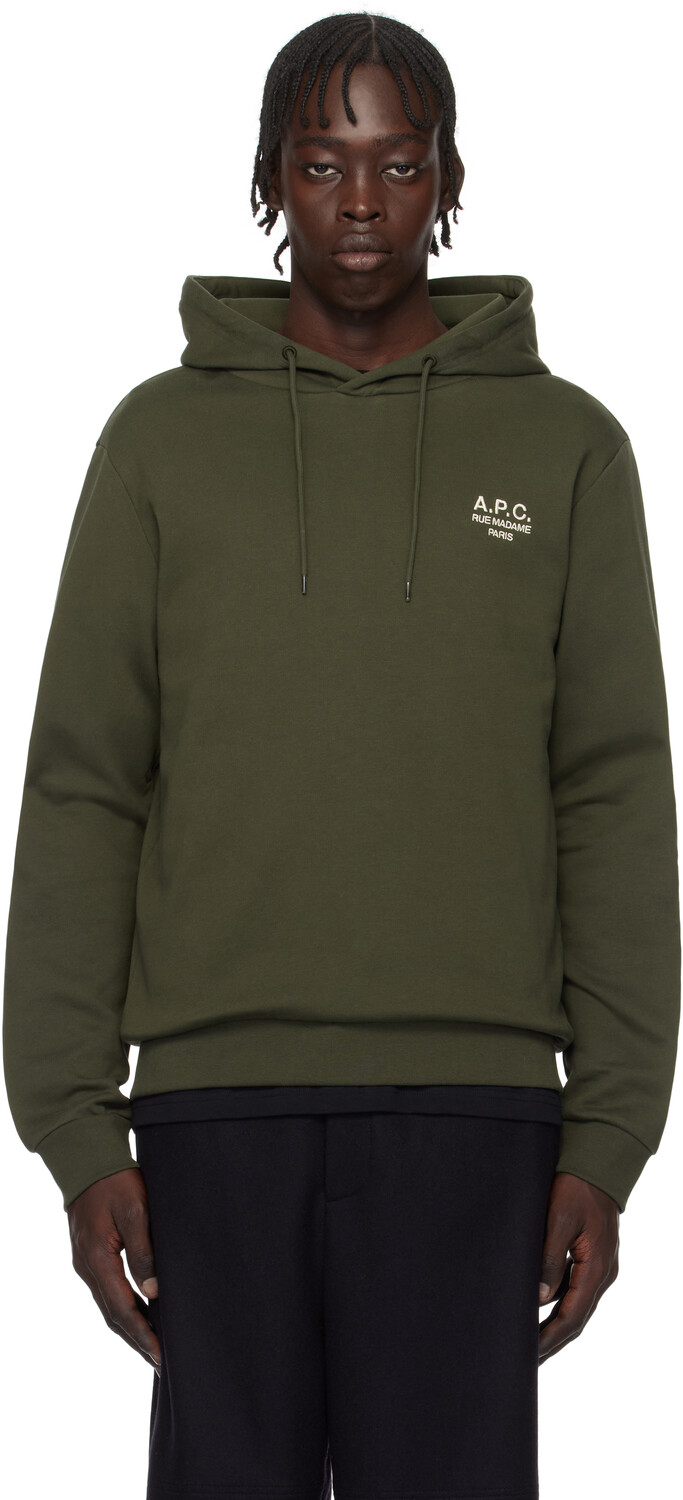 

Толстовка цвета хаки Standard «Rue Madame» A.P.C.