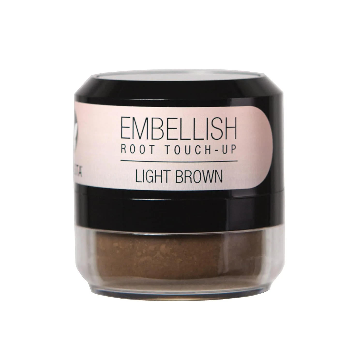 CALISTA - Пудра для маскировки седины и заполнения редких волос Embellish Root Touch Up, водостойкая, для всех типов волос, Light Brown, 10 г, Light Brown
