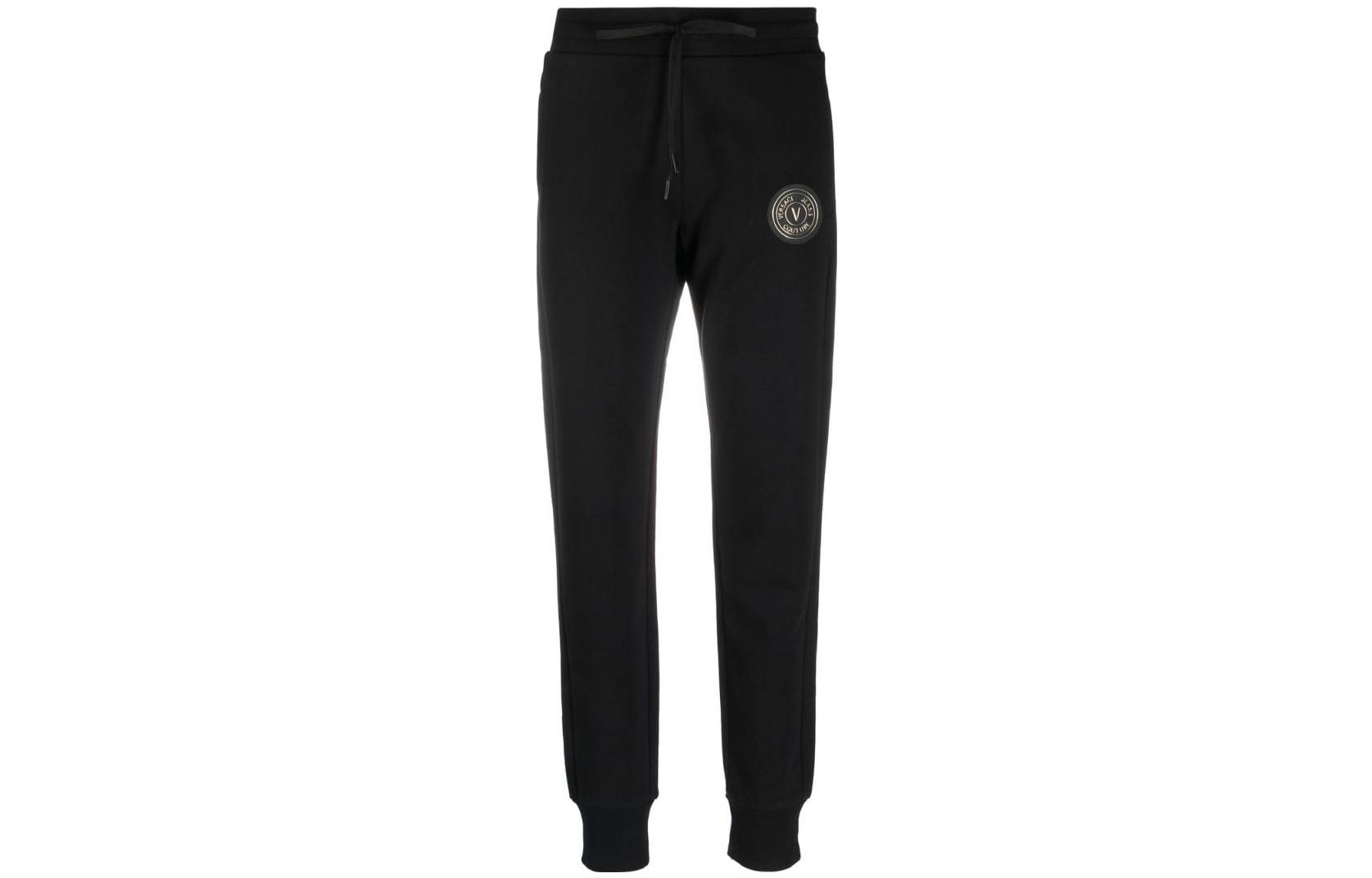 

VERSACE JEANS COUTURE SS23 Вязаные спортивные штаны Women's Black