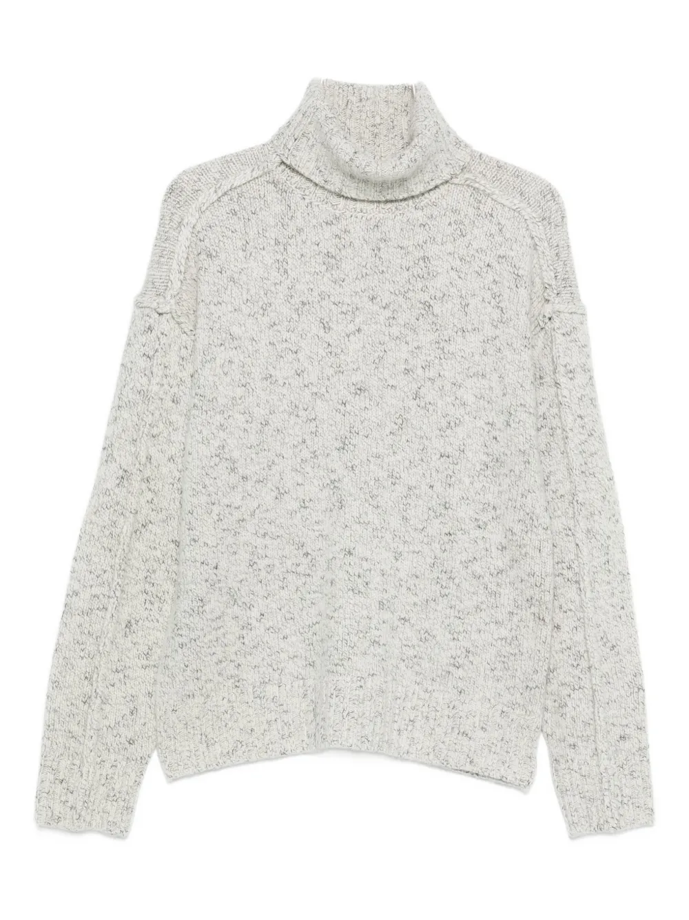 

Свитер с воротником-гольф Bristol Won Hundred, серый