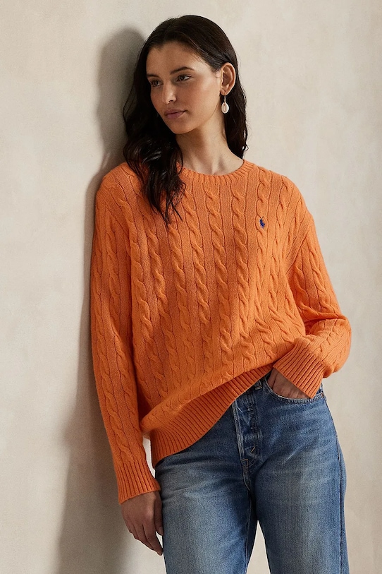 

Свитер Polo Ralph Lauren, оранжевый