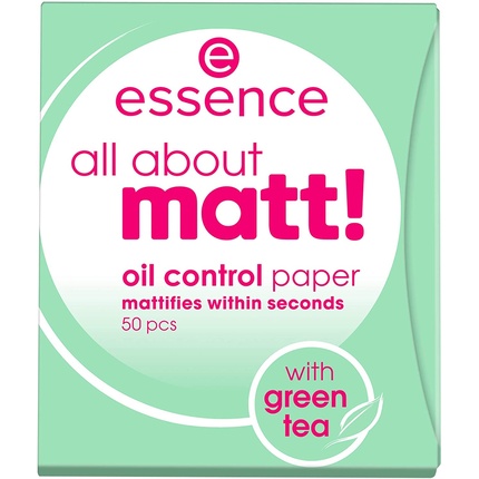 Essence All About Matt! Бумага для контроля масла, матирующая бумага, пудровая бумага Unbekannt — фото 2