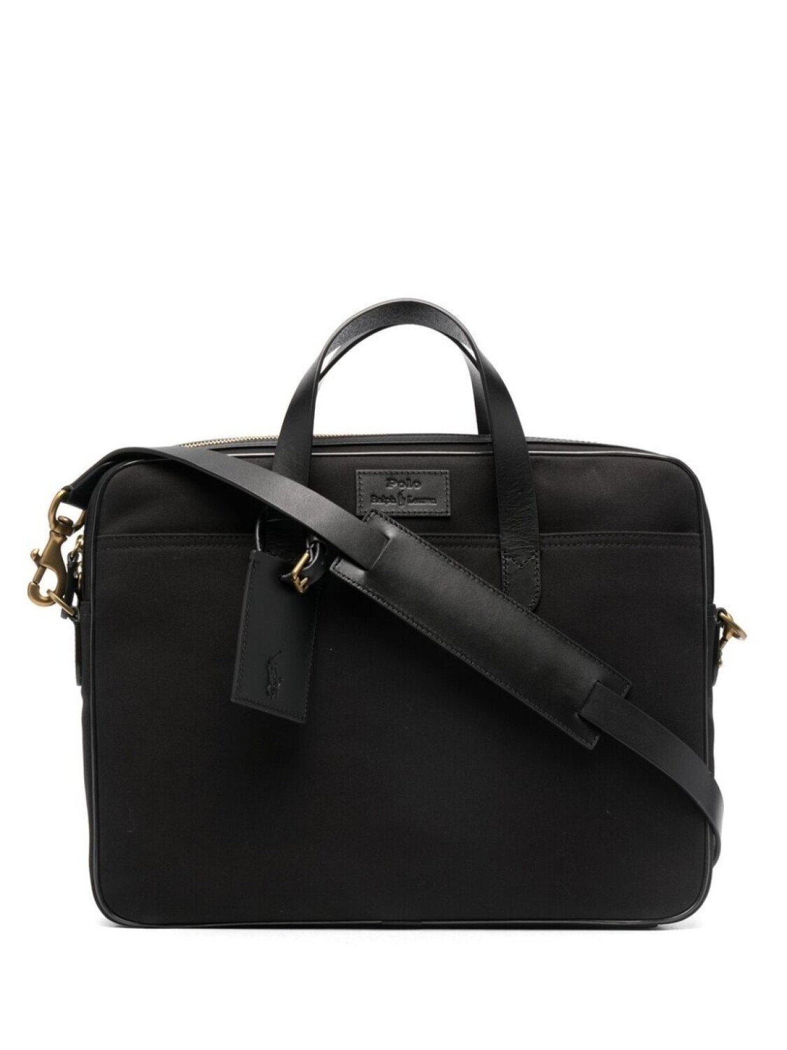 

Polo Ralph Lauren портфель Commuter с нашивкой-логотипом, черный