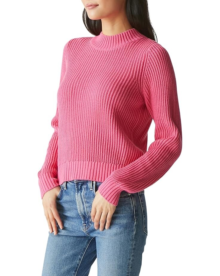 

Свитер Michael Stars Barb Popover Sweater, цвет Flamingo