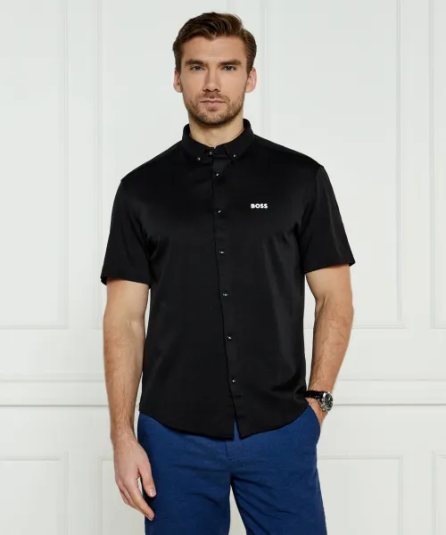 

Рубашка b_motion_s Regular fit Boss Green, черный
