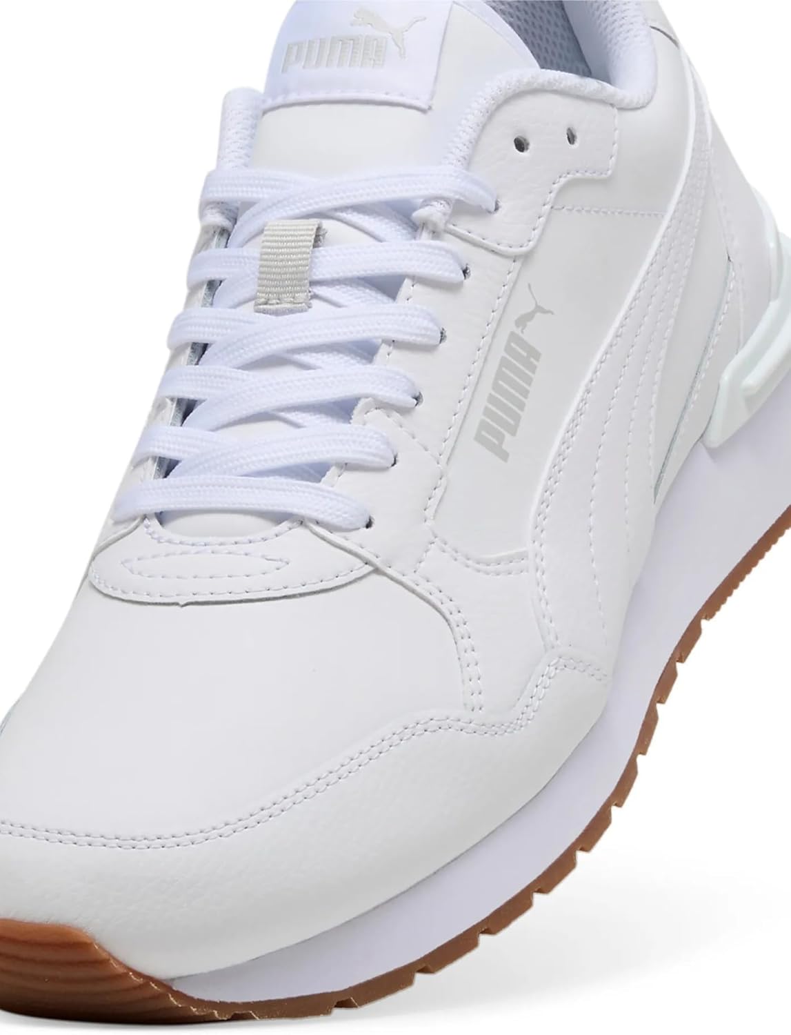Кроссовки PUMA унисекс низкие, белый/серый — фото 4