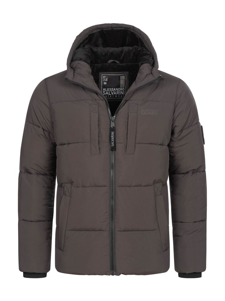 

Зимняя куртка Alessandro Salvarini Winterjacke AS-422, темно-серый