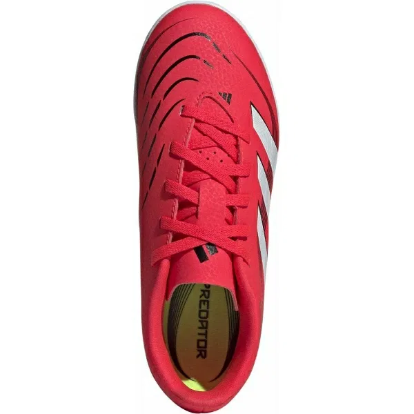 Детские футбольные бутсы Adidas Predator Club TF, красный, размер 21.5cm - 34 RU — фото 3