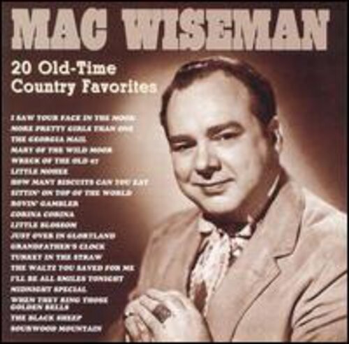 

CD диск Wiseman, Mac: Sings Old Time Country Favorites (Original Stereo Masters - 1973)