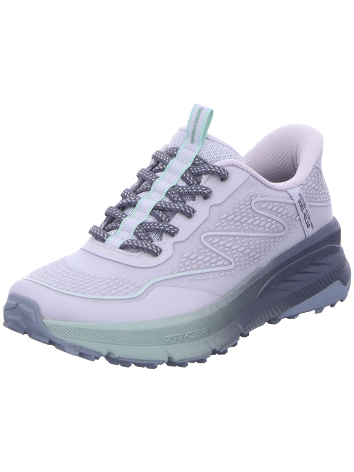 Кроссовки на шнуровке Skechers Slipper, серый